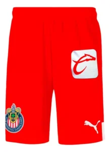 short de las chivas rojo