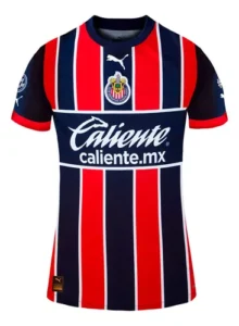 playera de las chivas mujer