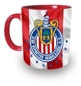 taza chivas con nombre personalizado