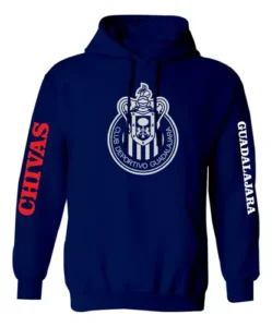 sudadera de las chivas azul marino